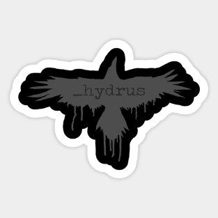 Hydrus Raven Sticker